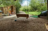 Cuckoo's Nest Tree House seat swing at Florence Springs Glamping Village - luxury glamping near Tenby, Pembrokeshire, South West Wales